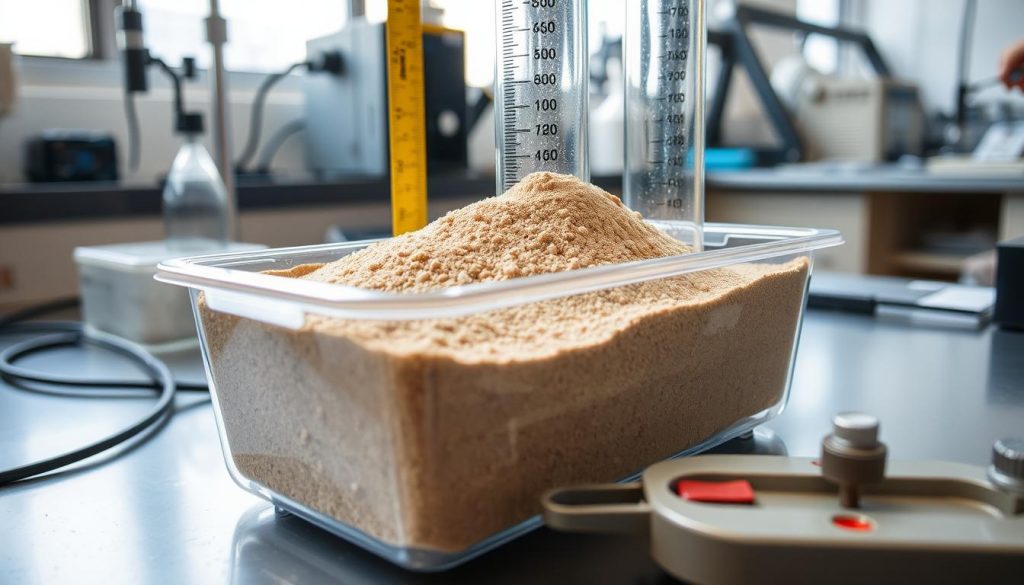 Bulkage of Sand Test