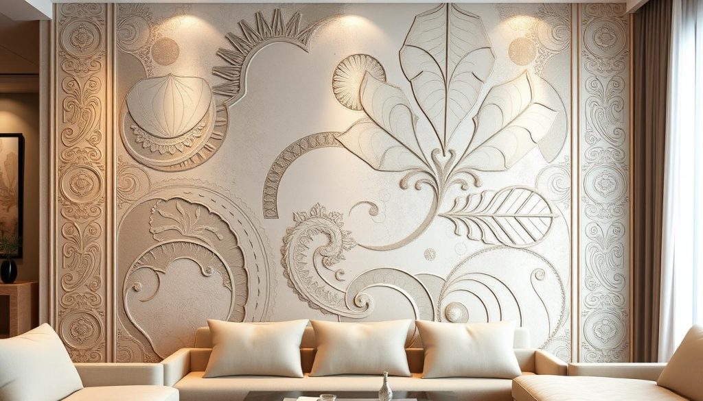 Wall Plaster design