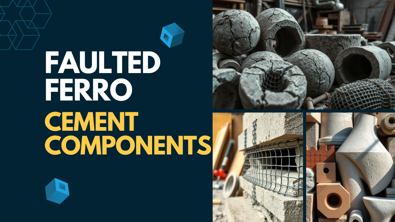 Faulted Ferro Cement Components