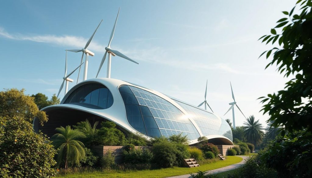 Wind-Integrated Building